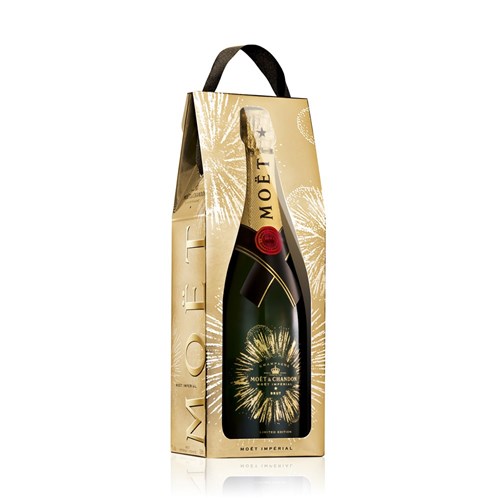 Moet & Chandon Brut Imperial Champagne Celebratory Gift Bag Limited Edition